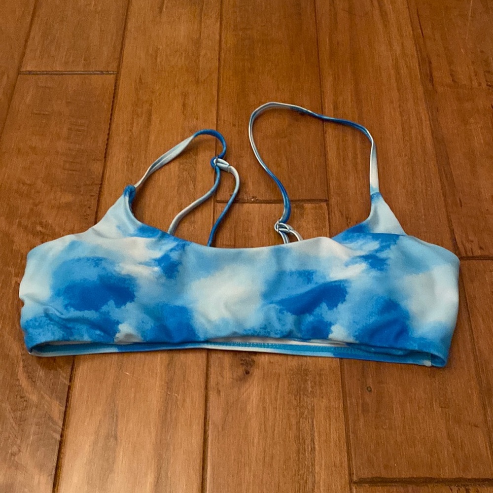 Shein tie-dye bathing suit top